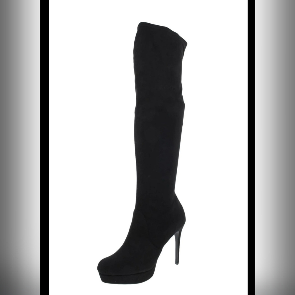 THALIA SODI WOMEN'S CLARISSA OVER THE KNEE BLACK BOOTS SIZE 10 NWOT